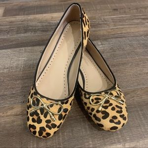 ADRIENNE VITTADINI• Cavallo Leopard Ballet Flats